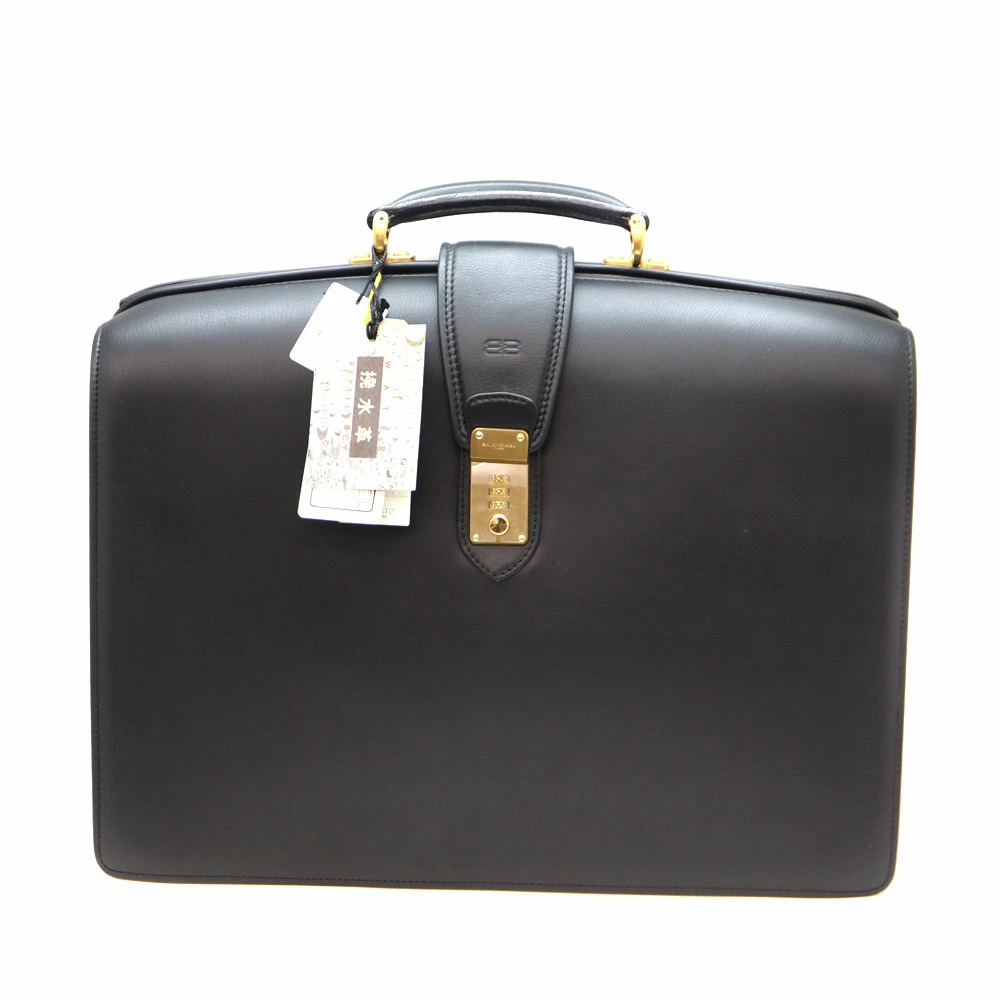 BALENCIAGA Business Bag Leather Black